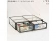 1Pc Luxurious Super Nice 2 Drawers Jewelry Display Case Storage
