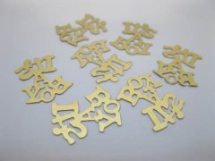 (image for) 3600Pcs Golden "It's A Boy" Baby Shower Party Table Confetti