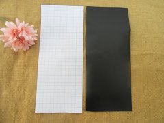 (image for) 24Pcs Black Crop-It Chalkboard Stickers Reusable Label Erasable 