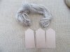 120 Kraft Paper Price Tags/Labels With Tie-on String