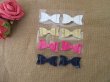 6Sheet x 8Pc Mini Pleather Bows DIY Paper Scrapbooking Craft (image for) 6Sheet x 8Pc Mini Pleather Bows DIY Paper Scrapbooking Craft