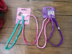 (image for) 1Pkt X 2Pcs Elastic Hair Ties Band Ropes Ponytail Holder
