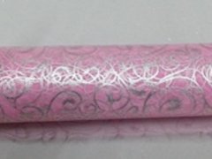 (image for) 4x1Roll Pink Organza Ribbon 49cm Wide for Craft ac-ft380