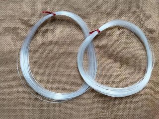 5Roll X 20M Clear Cord Thread Wire 1mm DIY Jewellery Craft (image for) 5Roll X 20M Clear Cord Thread Wire 1mm DIY Jewellery Craft