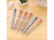 (image for) 10Pcs Clear 6 Color Automatic Ballpoint Pen Ballpens