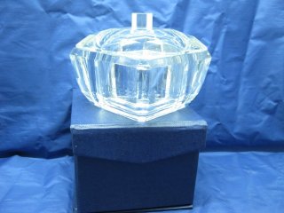 1X Multi-Purpose Square Cube Crystal Glass Display Box