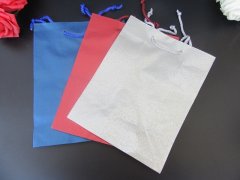 (image for) 12Pcs Plain Colored Paper Gift Shopping Bags 23x18x10cm