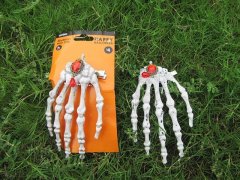 (image for) 1Pc Vintage Gothic Skeleton Hair Clip Pretend Play Hair
