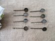 (image for) 100Pcs Vintage Bobby Pins Barrette Hair Clips Base Finding
