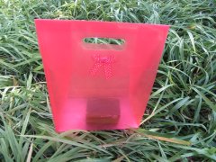 (image for) 12 New Clear Red Gift Bag for Wedding Bomboniere 31.5x24.5x12cm