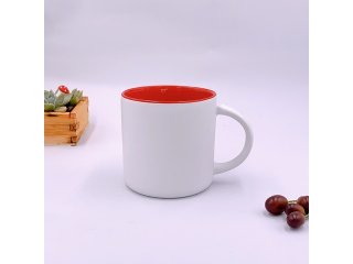 12Pcs Off White Blank Coffee Mug Cup Heat Press Sublimation (image for) 12Pcs Off White Blank Coffee Mug Cup Heat Press Sublimation