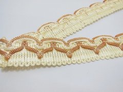 (image for) 16Meters Craft Braid Trim Embellishments 24mm - Coffee