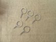 200Pcs Nickel Plated Split Ring Split Key Chain Rings w/Chain 28