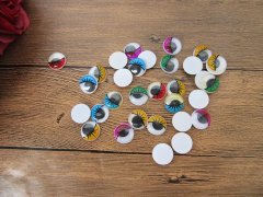 (image for) 1Packets x 100Pcs Colored Joggle Eyes/Movable Eyes for Crafts