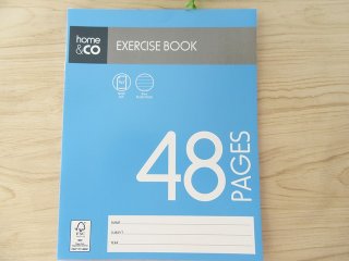 50Pcs Exercise Book Kids Stationery 17.5x22.5cm