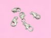 10pcs 925.Silver Plated Jewelry Lobster Claw Clasp 5X8mm