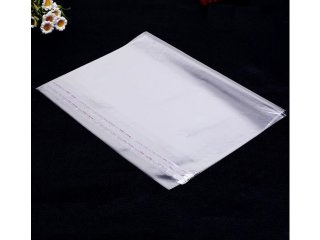 200 Clear Self-Adhesive Seal Plastic Bag 42X24cm