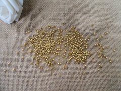 (image for) 150g (10000pcs) Golden Round Spacer Beads 3mm for DIY Jewellery 