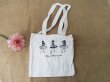 6Pcs New White Canvas Tote Bag Woman Tote Shoulder Bag (image for) 6Pcs New White Canvas Tote Bag Woman Tote Shoulder Bag