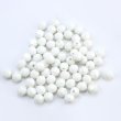 1080Pcs (210g) White Faceted Beads 8mm for Handmade Jewelry Accessories (image for) 1080Pcs (210g) White Faceted Beads 8mm for Handmade Jewelry Accessories