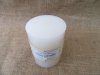 1X White Scented Cylinder Shape Candle 100mm High
