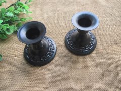 (image for) 1Pc Ins Minimalist Candlestick Black Pillar Meander Pattern