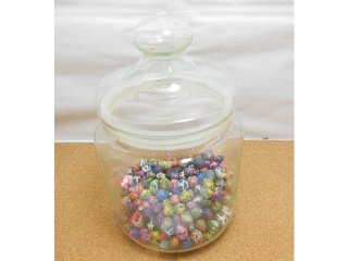 1X Wedding Event Lolly Candy Buffet Apothecary Jar 21.5cm High