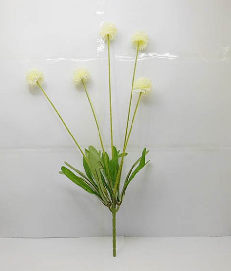 6Bundle X 5Pcs Artificial Ivory Lavender Flower Ball Home D¨¦cor - Click Image to Close