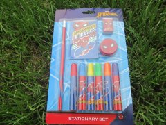 (image for) 6Pack Spiderman Character Stationary Set for Kids
