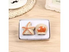 (image for) 6Sets x 2Pcs Beaching Star Shell Salt Pepper Shakers Wedding