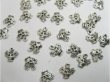 (image for) Jewellery finding 250 Metal Flower Basket Pendants