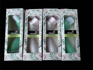 (image for) 4Pcs Deep Cleaning Manual Face Washing Brush Cleaning Brush