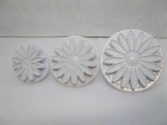 1Set X 3Pcs Sunflower Plunger Cutter Cake Decorating
