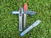 10 Retractable Utility Knives Cutters 13cm Long Mixed