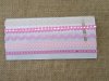 20Sheets X 5Pcs Pink Adhesive Printed Ribbon Craft Trim