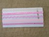 20Sheets X 5Pcs Pink Adhensive Printed Ribbon Craft Trim Embelli 20Sheets X 5Pcs Pink Adhensive Printed Ribbon Craft Trim Embelli