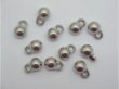 500X Nickel Plated 8mm Ball Pendants Jewelry finding (image for) 500X Nickel Plated 8mm Ball Pendants Jewelry finding