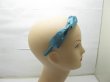 1Pc New Blue Hair Band with Attached Bowknot (image for) 1Pc New Blue Hair Band with Attached Bowknot
