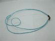 95 Blue 2-String Waxen Strings For Necklace Bronze Clasp (image for) 95 Blue 2-String Waxen Strings For Necklace Bronze Clasp