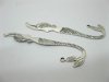 20Pcs Sliver Plated Mermaid Bookmark 12cm Long