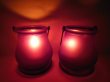 10Pcs Purple Frosted Hanging Glass Tea Light Holder Wedding Favo (image for) 10Pcs Purple Frosted Hanging Glass Tea Light Holder Wedding Favo