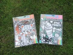 (image for) 3Pkts x 3Pcs Color Your Own Velvet Art Poster Set