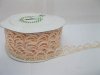 5Roll X 14m Pale Pink Braid Lace Ribbon Trim Embellishment