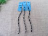 12 Black Agate Gemstone Bead Beaded Unfinished Bracelets 12 Black Agate Gemstone Bead Beaded Unfinished Bracelets