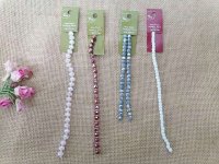 12Sheet Glass Beads Unfinished Bracelet DIY Jewelry Making