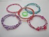 20 Sets Glass Beads Wrap Bracelets & Rings Sets