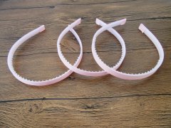 1Pc Pink Hair Band Headband with Teeth 10mm Wide 1Pc Pink Hair Band Headband with Teeth 10mm Wide
