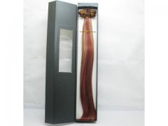 1Pcs New Long Hair Extensions 42cm Long - Blond on Red
