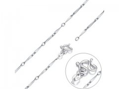 5X New Fashion Silver Bar Chain Necklace Jewelry