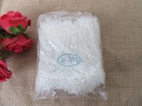 2Packs X 1000Pcs Clear White Nylon Cable Ties 2mm